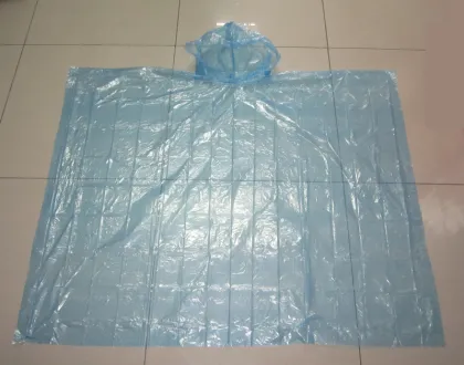 emergency pe rain poncho disposable pe rain poncho