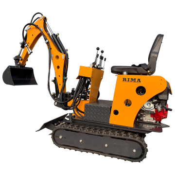 Hydraulic Mini Excavator with Gasoline Engine