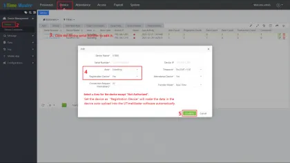 Web based cloud server attendance software
