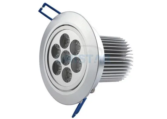 Led House Lights, 7 Watt Recessed Led Downlight Indoor Lighting For Home, Office, Hotel