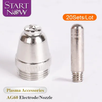 AG60 Nozzle Hafnium Wire Electrode Kits for Plasma Welders and Cutting Parts