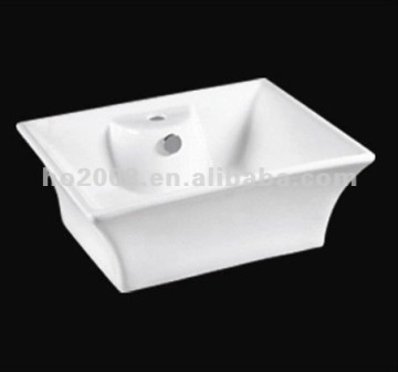 Bathroom Sinks Sanitary Ware Ceramic Art Basin HB-2114