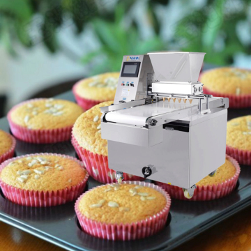 Professionele bakapparatuur: muffin, cupcake -machines en cakebeslag deposanten