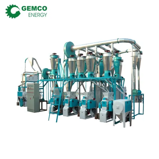 50 Ton Per Day Automatic Maize Mill Machine for Sale
