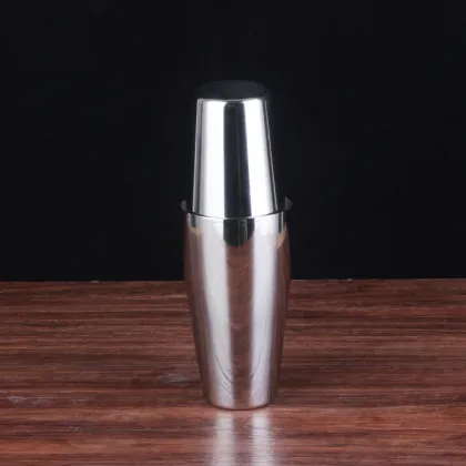 Stainless Steel Boston Barware Cocktail Shaker Set for Home DIY Bartending