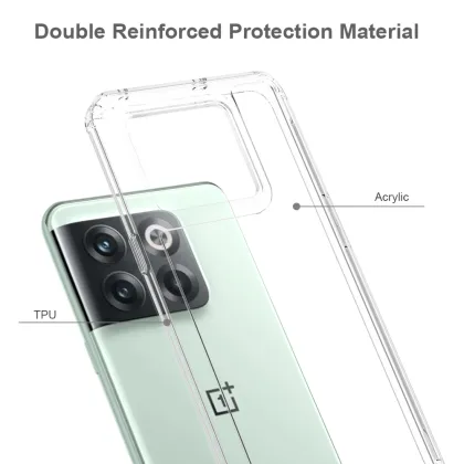 High Quality Transparent Acrylic Back Cover for OnePlus 10T