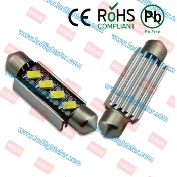 Auto led c5w led festoon lighting wholesale 12v LED SMD5630 Canbus sink NEW lamp