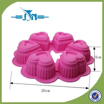 Plastic jelly cake mould