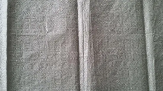 laminated pp plastic woven bag