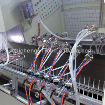 Automatic plastic UV coating machine line/UV coating production line/Lacquer machine line