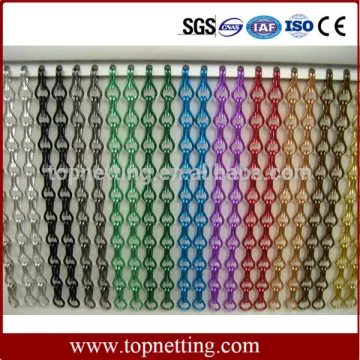 Light Double Jack Chain Metal Hook Link Chain Curtains