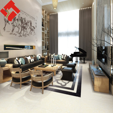 black and white polishing crystal double loading polished tiles,China manufacture ceramic tile flooring prices