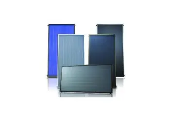 2 Sqm Flat Plate Solar Energy Panel with Blue Titanium and Black Chromed Coating