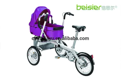Mother and baby bicycle,stroller bicycle,3 wheel bicycle