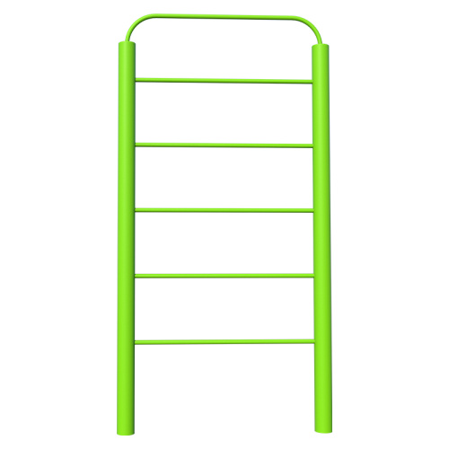 Marco de escalada de marco de madera acanalado al aire libre