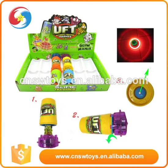 children toy wholesale UFT spinning toy with light