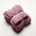 Cadeaux de kit de serviette de bain doux en microfibre pour femmes