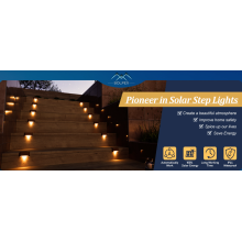 Solar deck light Step lamp
