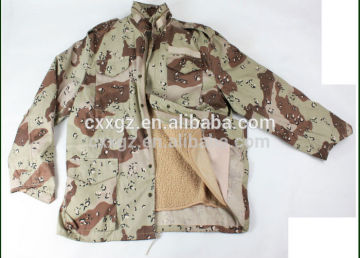 Military winter cloth desert color M65 Jacket
