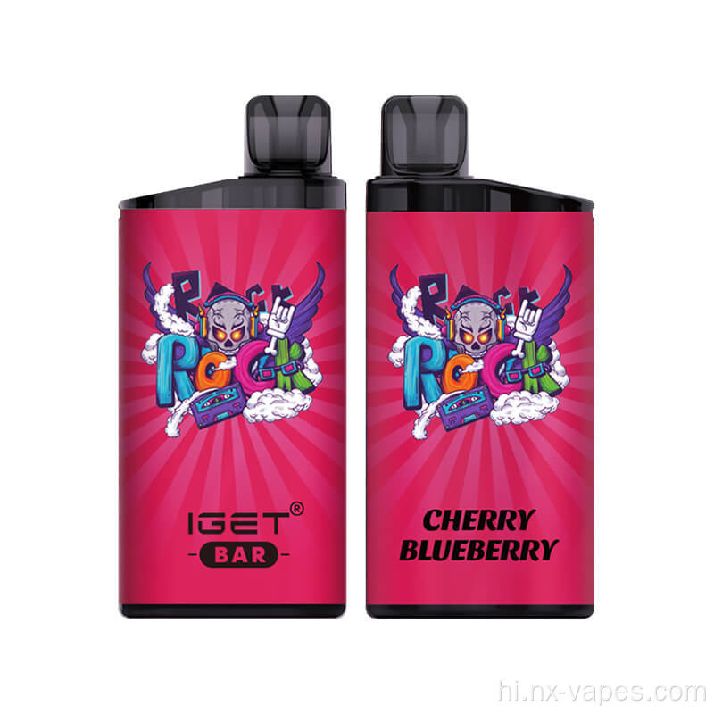 Iget बार डिस्पोजेबल vape पॉड डिवाइस