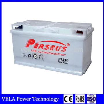 Hot Sale Beat Price DIN92 12V92AH Dry Charged Lead Acid Car Battery