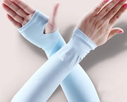 UV Sun-Protective Sleeve Warmers: Quick-Dry Ice Silk Arm Guards for Summer Cycling