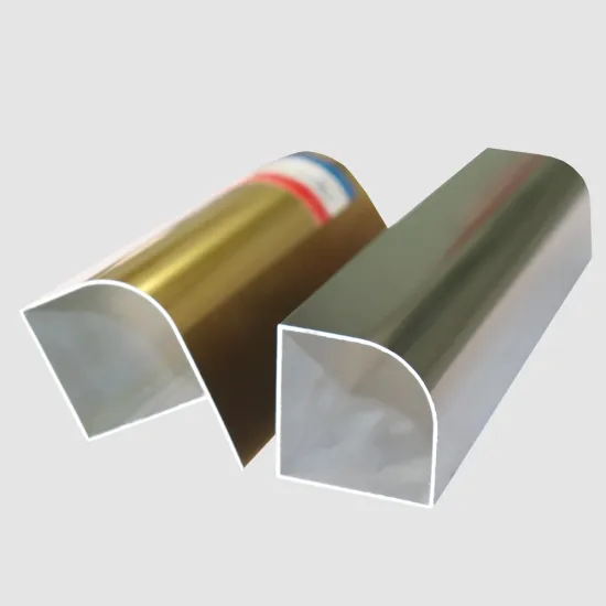Customize 6000 Series Extrusion Alloy Aluminum Quarter Round Tube Profiles for Windows and Doors - Various Sizes Available