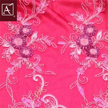 Fashion Cord Embroidery fabric Design For Curtain