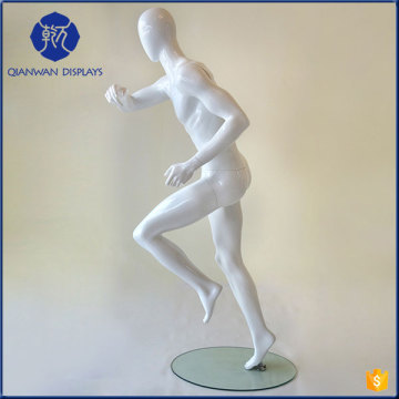 Qianwan Wholesale window display athletic running sports male mannequins