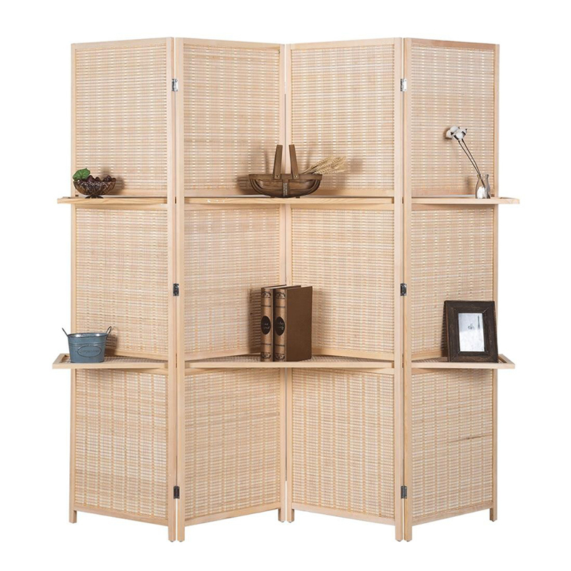 Room Divider With Shelf