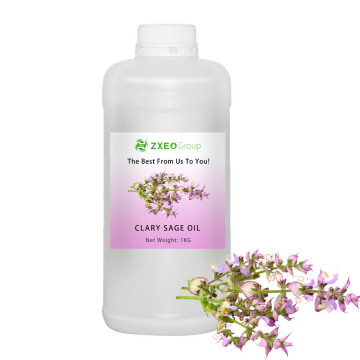 Óleos essenciais de óleo essencial de óleo essencial de Clary Sage Pure Clary Sage