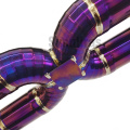 Verbrannte lila lamborghini gallardo 04-08 x-pipe auspuffsystem