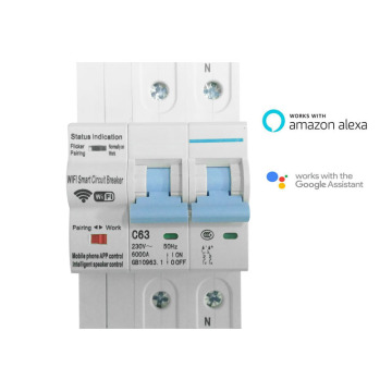 WiFi Wireless Smart Remote Control for Electrical Circuit Breaker - Adjustable 25A to 100A