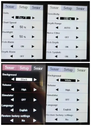 Colorful Screen Wireless Outdoor Fishing Sonar Fish Finder