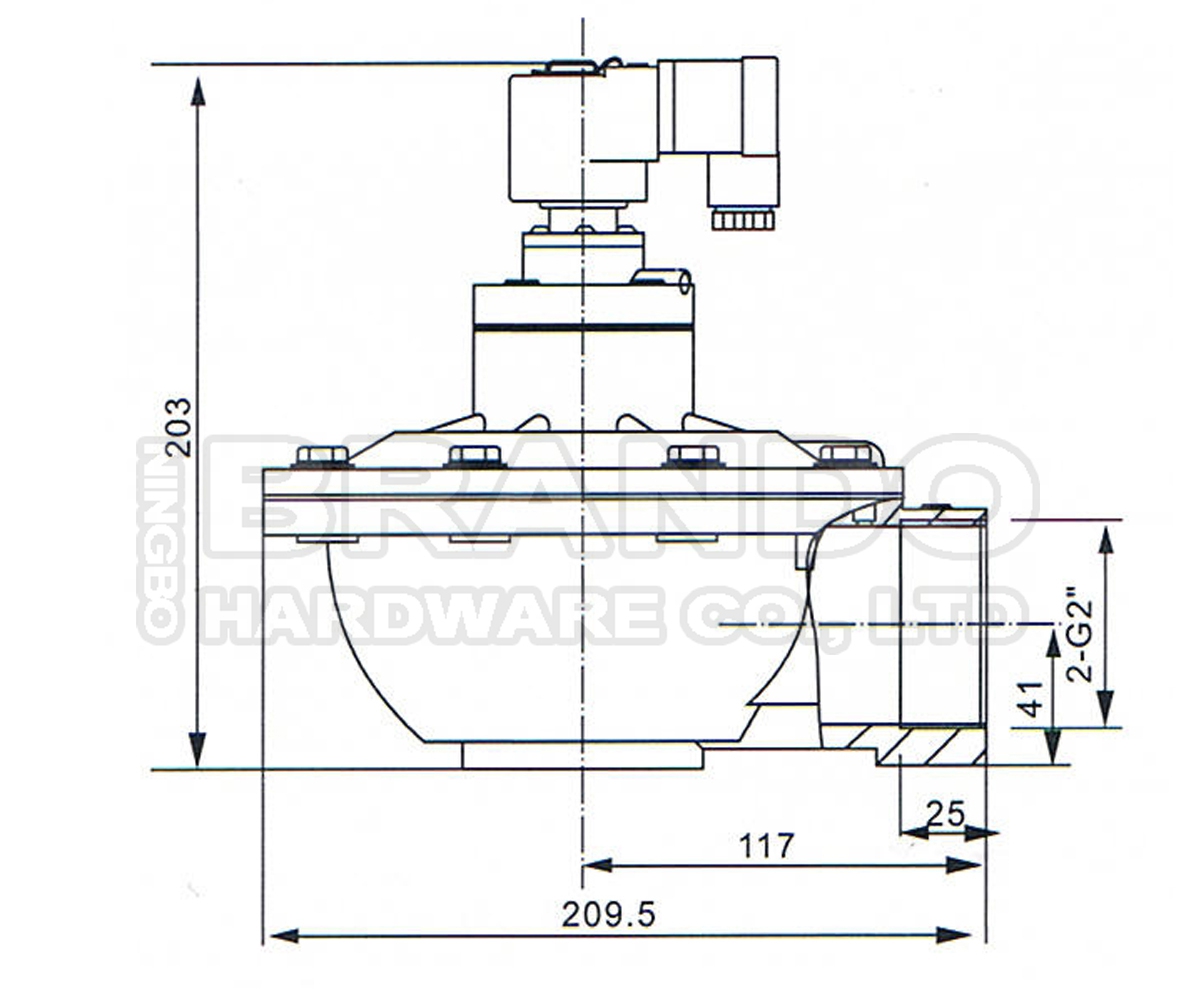 CA50T Pulse Jet Valve