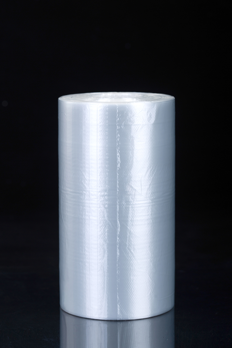 Clear PE Plastic Flat Bag On Roll