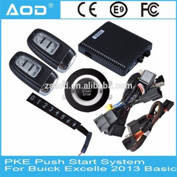 Auto push start stop entry system for Buick Excelle 2013 low equipped