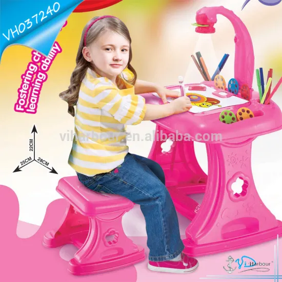 Children Digital Light Drawing Table Toy 4 in 1