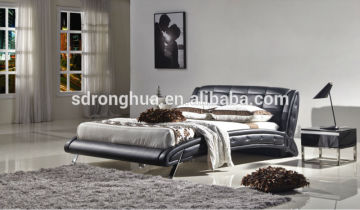 K6662 modern furniture leather bed