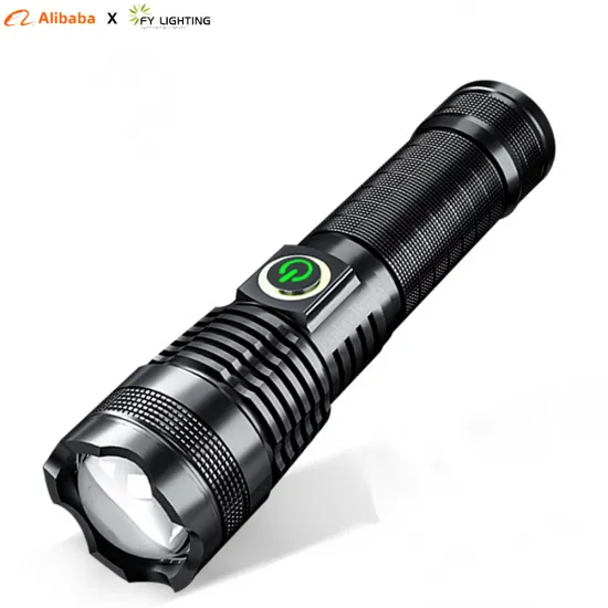 Rechargeable USB Torch Flashlight for Motorcycle Emergencies