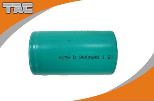 Long Cycle Life 1.2v 9000mah Ni-mh Nickel Metal Hydride Rechargeable Battery