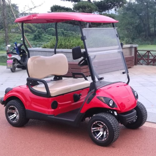 1-2 person 4 wheel electric Golf cart