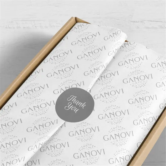 Tissue Wrapping Paper Custom For Packaging Flower Printing