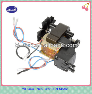 Dual voltage air compressor nebulizer motor