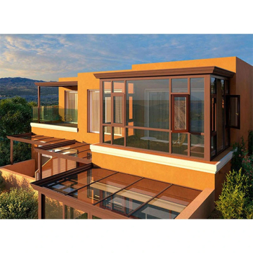 Aluminum Manufacture Size Sunrooms Glass Houses Outdoor Sunroom for Swimming Pool