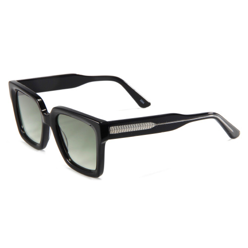 Green Lens Acetate Sunglasses