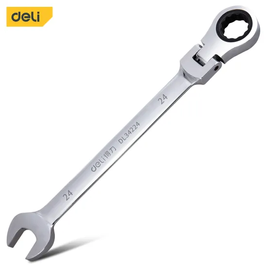 Deli DL34224 hand tools multifunctional ratchet wrenches 24mm