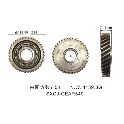 OEM 9640636788 Transmission Gear Parts for Peugeot Expert 12x39