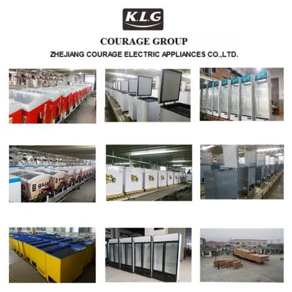 Supermarket Combined Island Freezer/Curved Glass Island Chiller