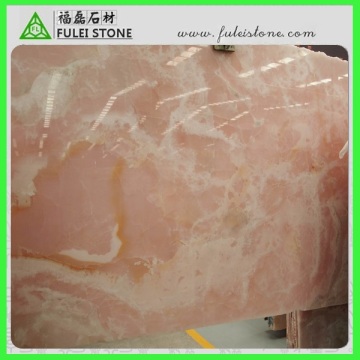 Luxurious Pink Onyx Slab